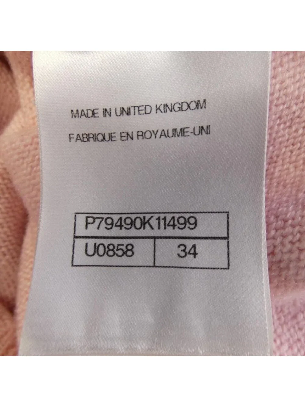 Chanel Cardigan Pink